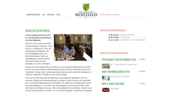Desktop Screenshot of moitzfeld-ev.de